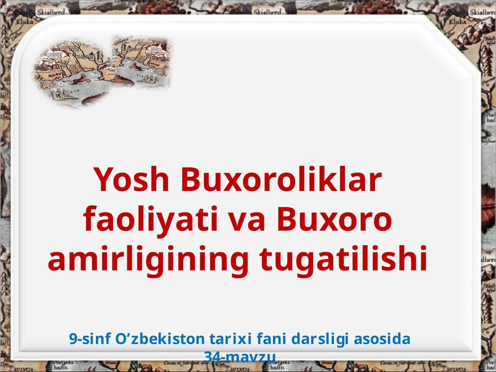 Yosh Buxoroliklar