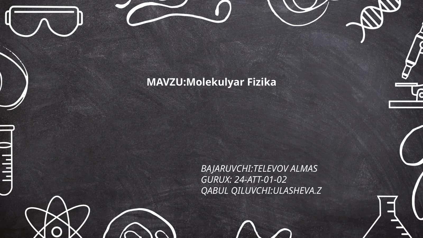 Molekulyar Fizika