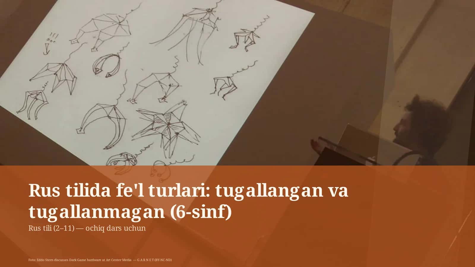 Rus tilida fe'l turlari: tugallangan va tugallanmagan (6-sinf)