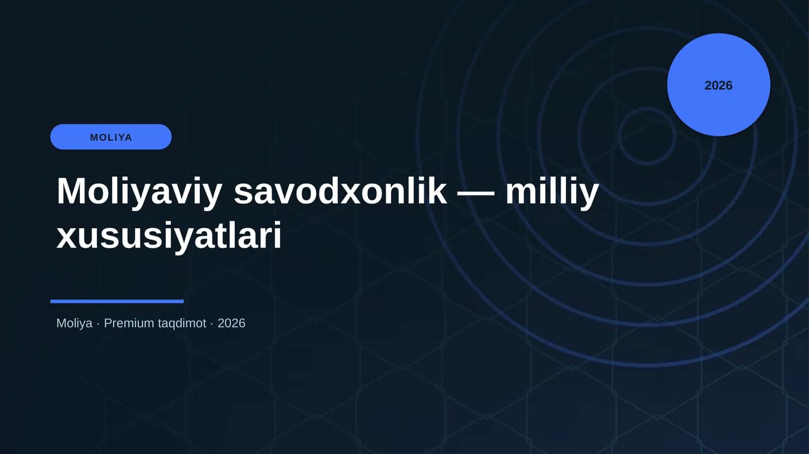 Moliyaviy savodxonlik — milliy xususiyatlari