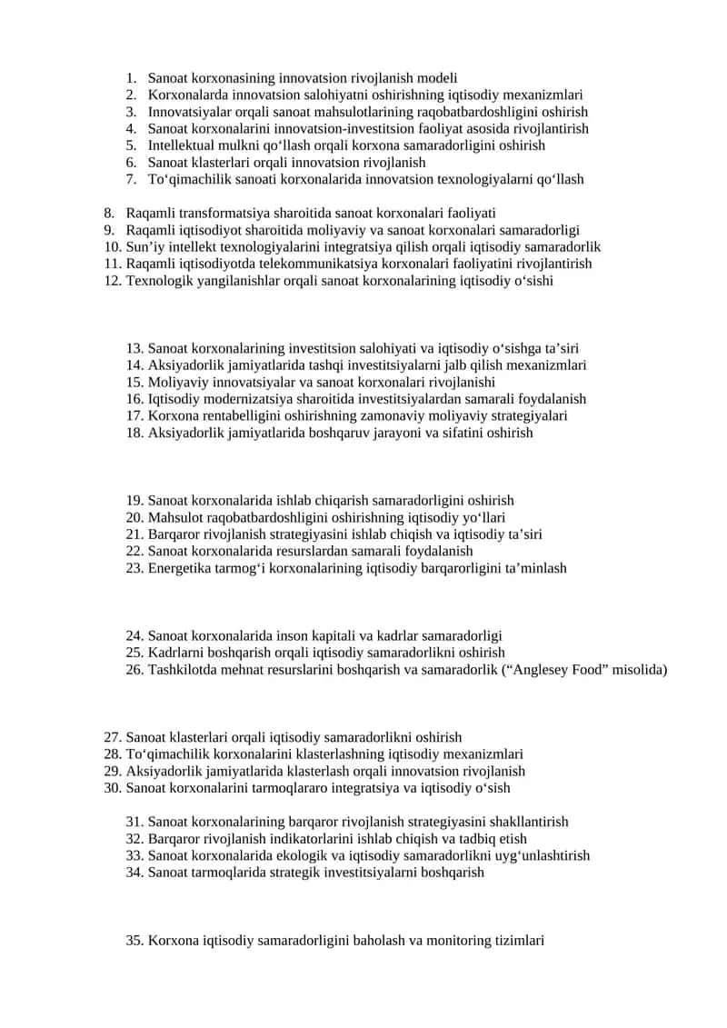 Innovatsion rivojlanish modeli
