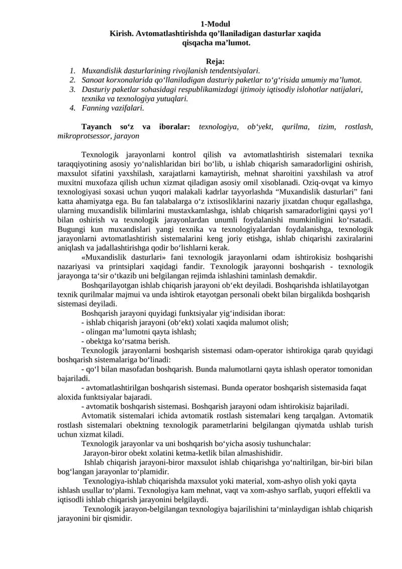 Muxandislik dasturlari