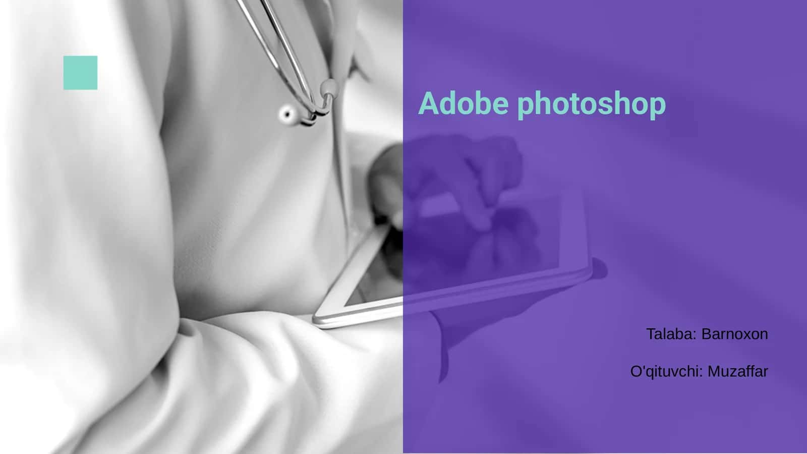Adobe photoshop