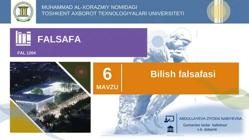 Bilish falsafasi