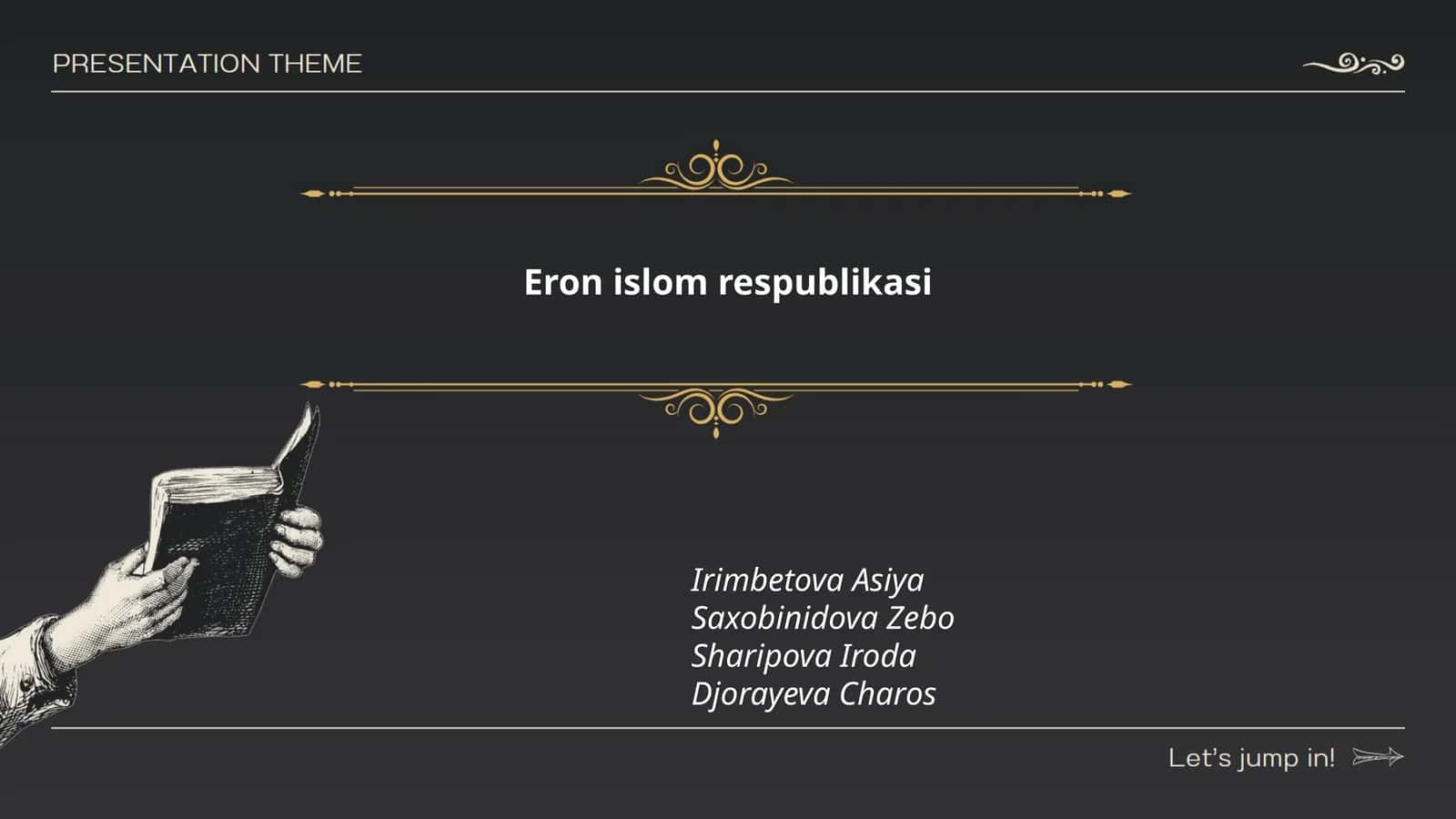 Эрон Ислом Республикасининг ташкил топиши