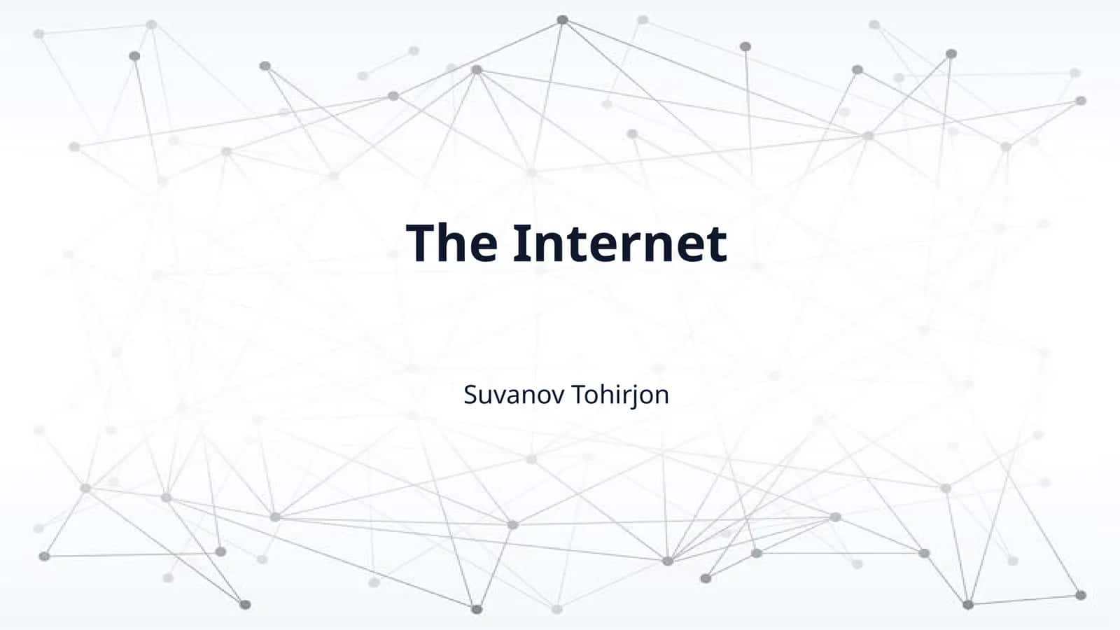 The Internet
