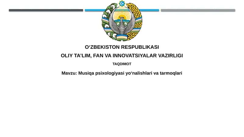 Musiqa Psixologiyasi