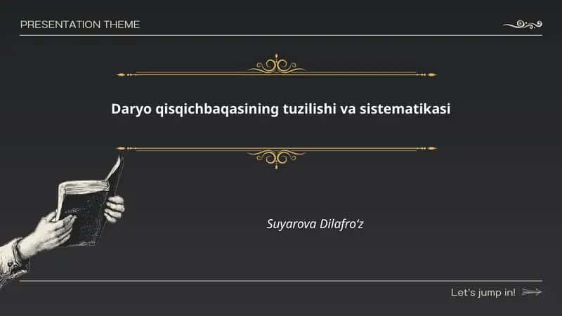 Daryo qisqichbaqasining tuzilishi va sistematikasi