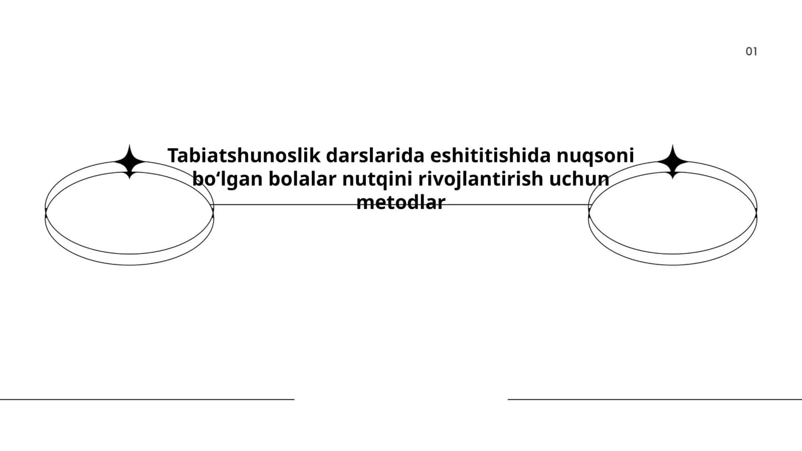 Tabiatshunoslik darslarida eshititishida nuqsoni boʻlgan bolalar nutqini rivojlantirish uchun metodlar