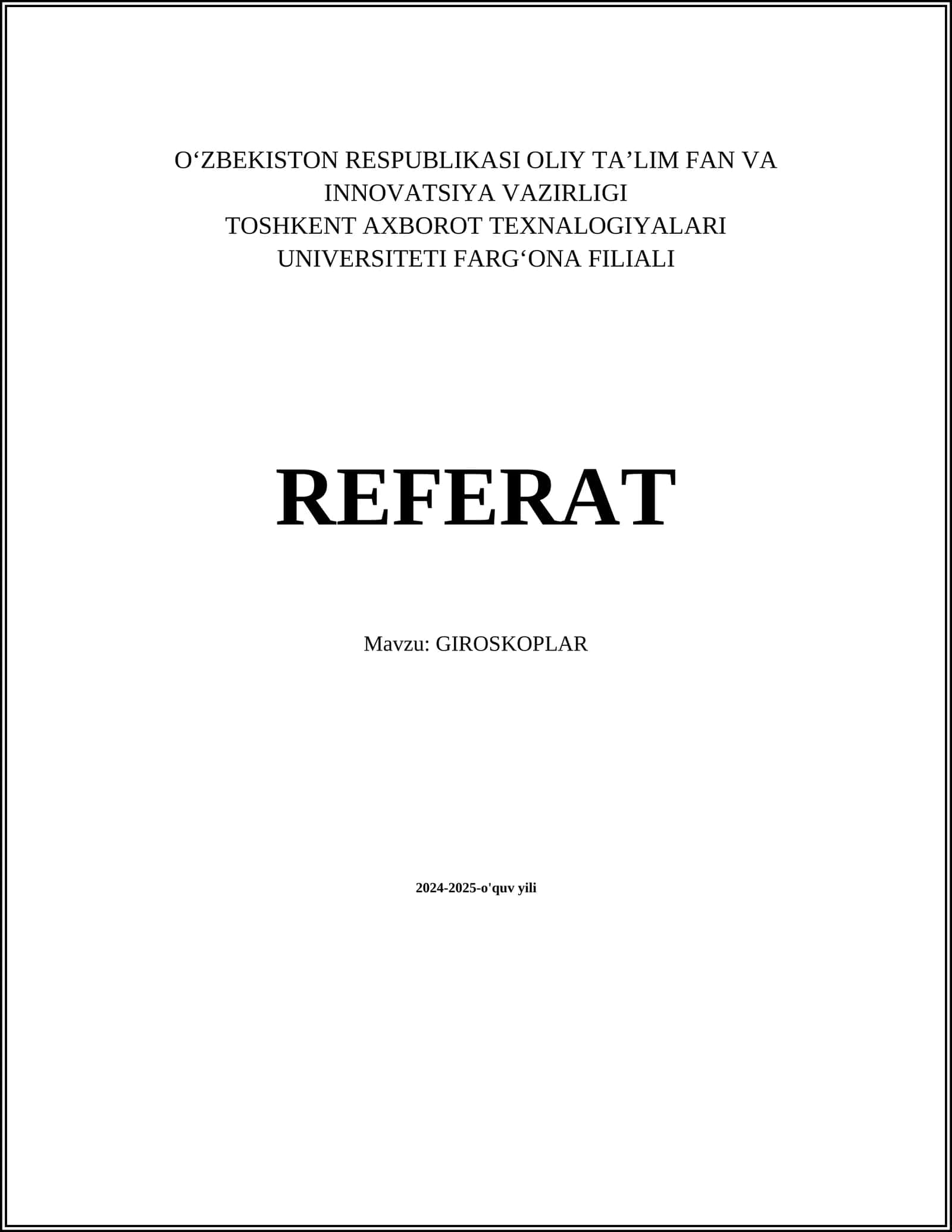 GIROSKOPLAR