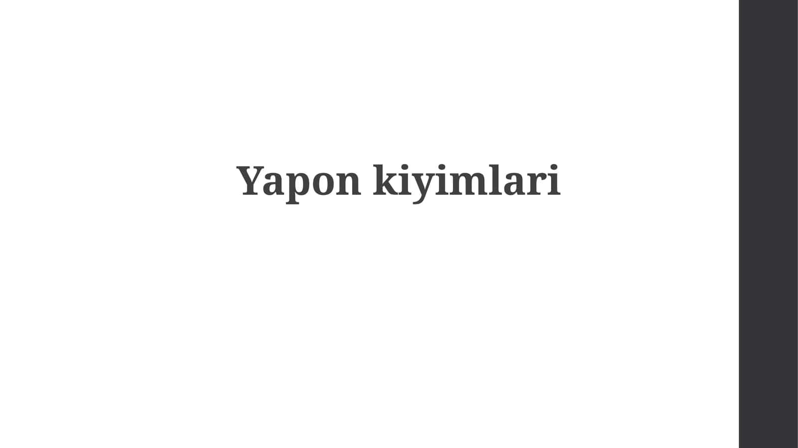 Yaponkiyimlari
