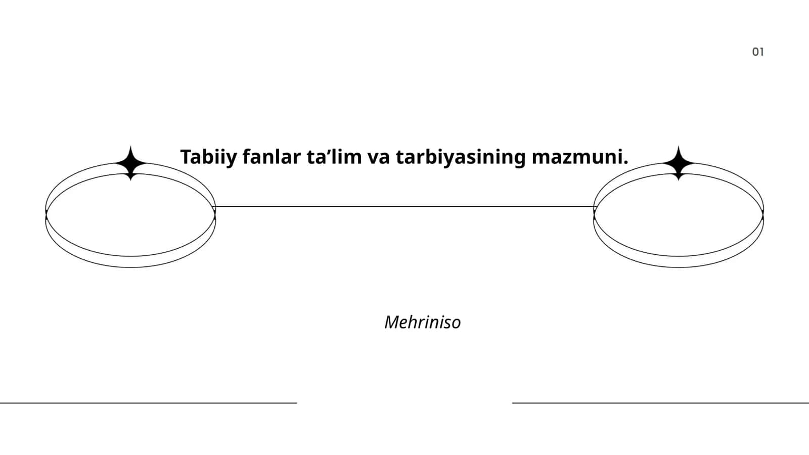 Kimyo fanining o'quv dasturi