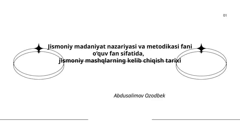 Jismoniy madaniyat nazariyasi va metodikasi fani o‘quv fan sifatida