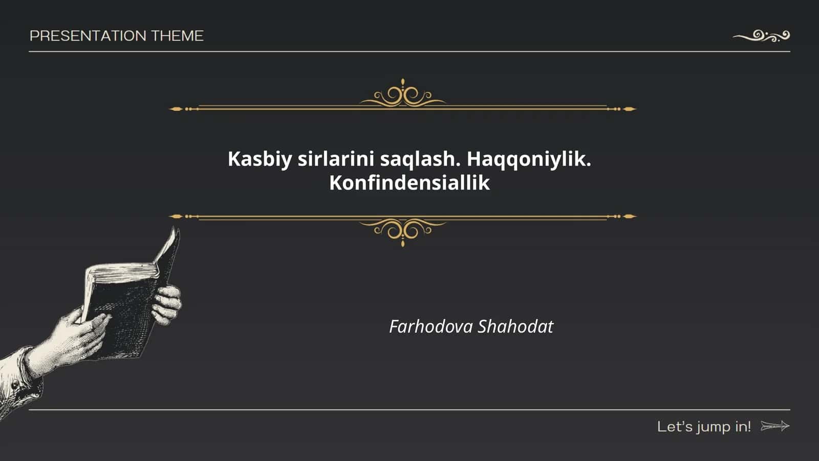 Kasbiy sirlarni himoya qilish
