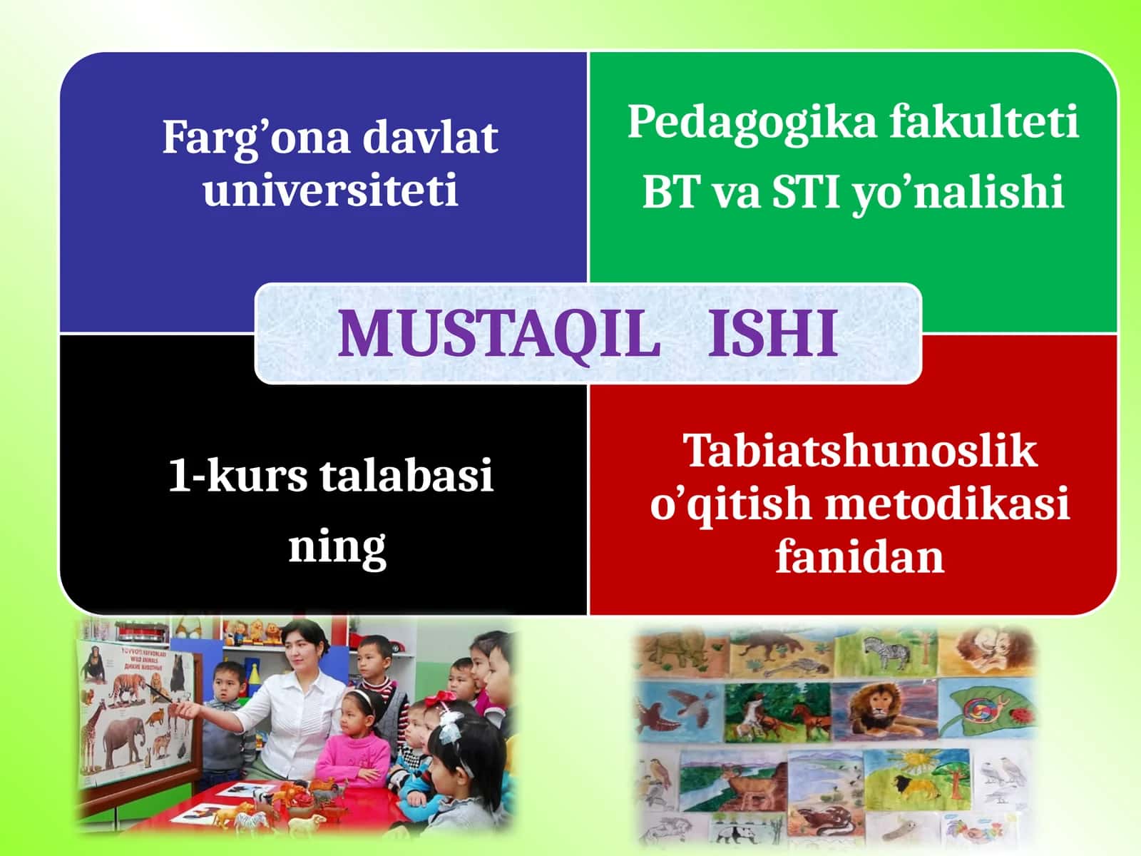 Tabiatshunoslikni o’qitish metodikasining tarixi