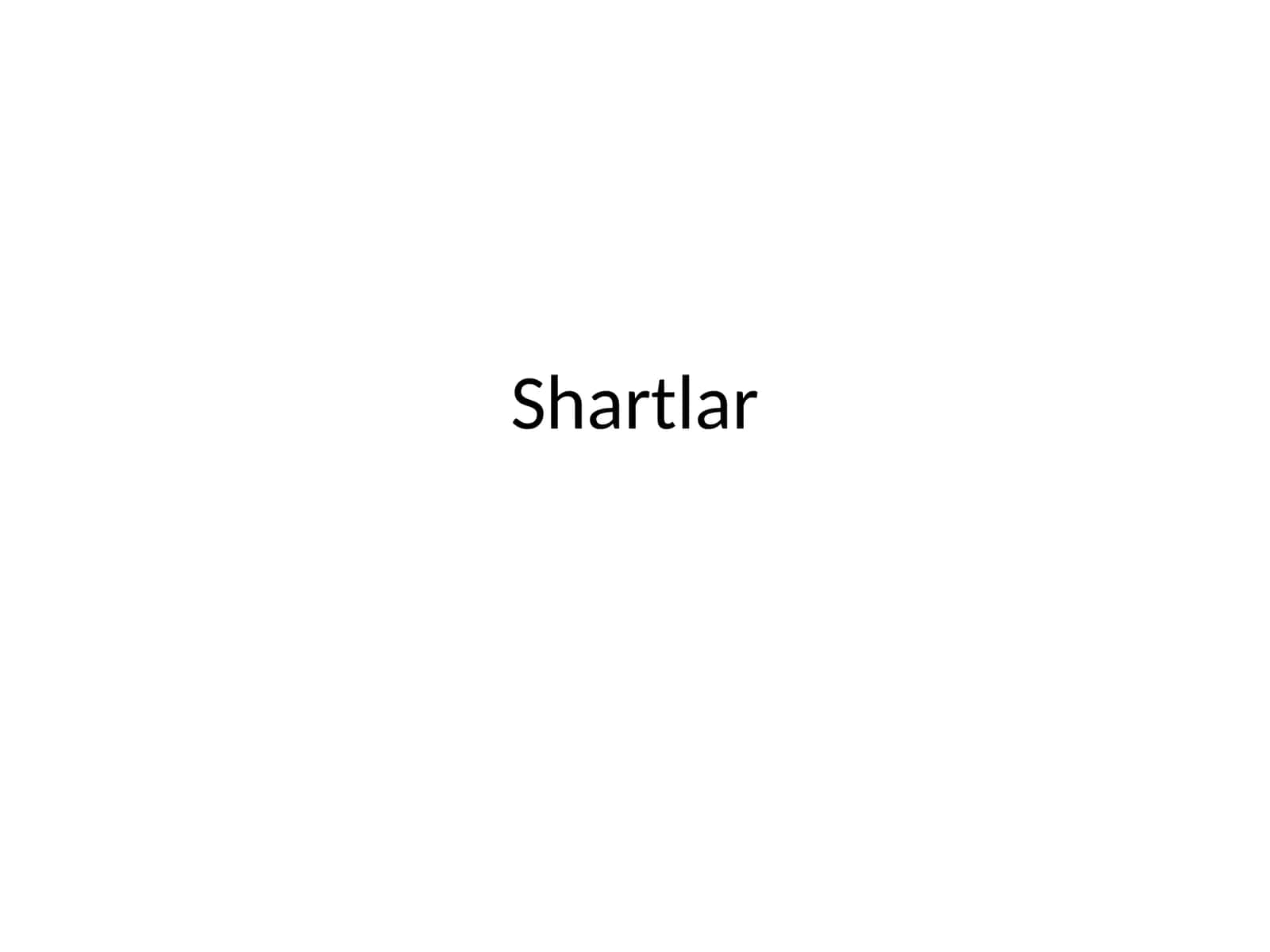 Rasmli shartlar