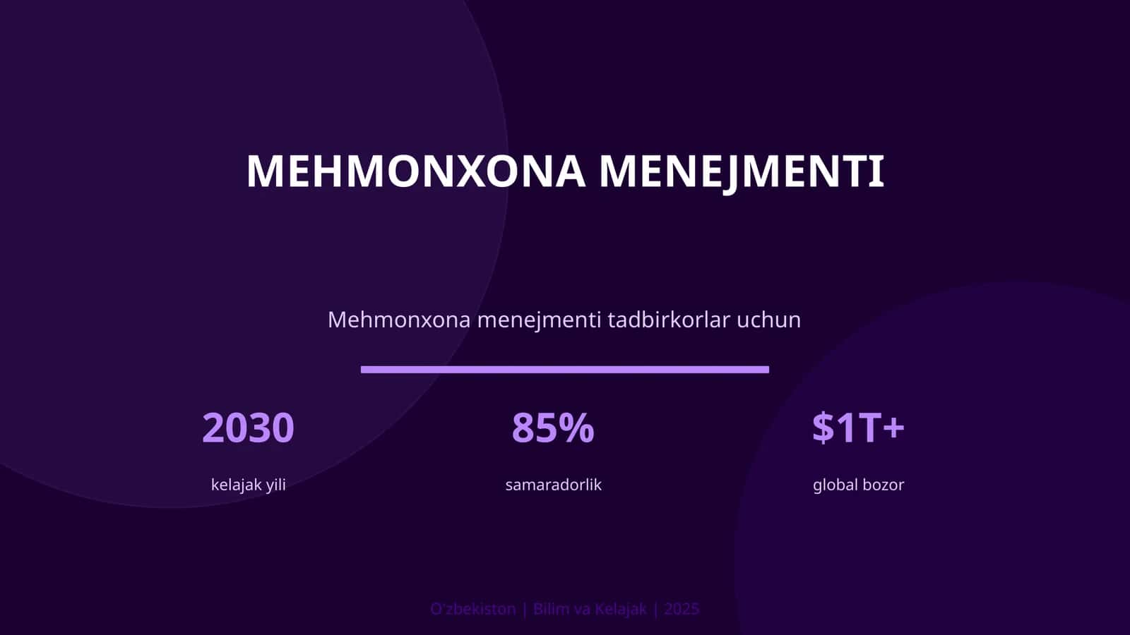 Mehmonxona menejmenti
