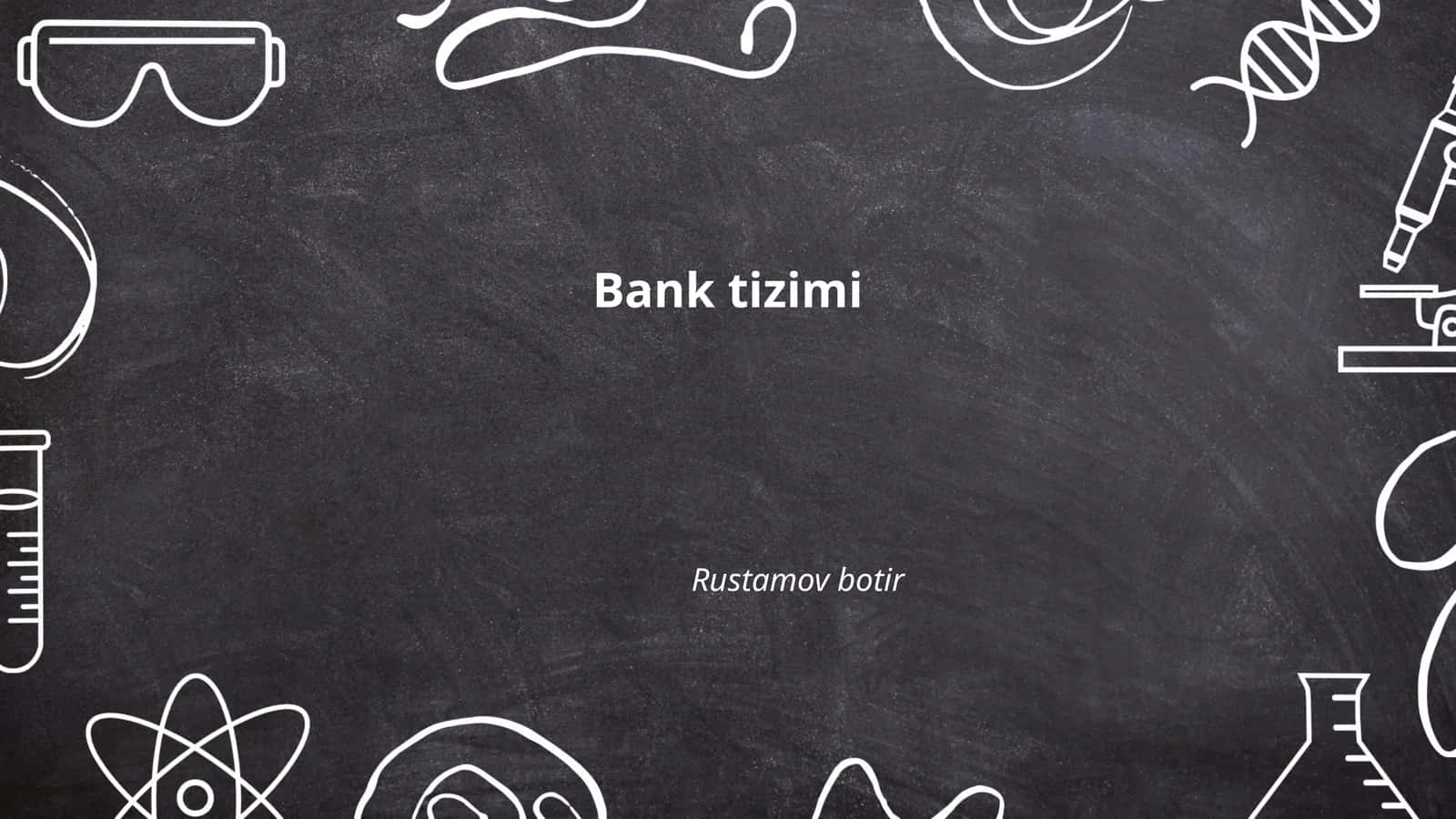 Bank tizimi