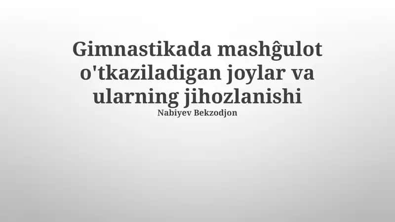 Xavfsizlik choralarining ahamiyati