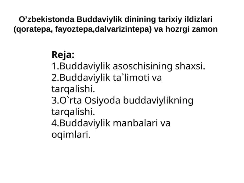 Buddaviylik dinining tarixiyildizlari