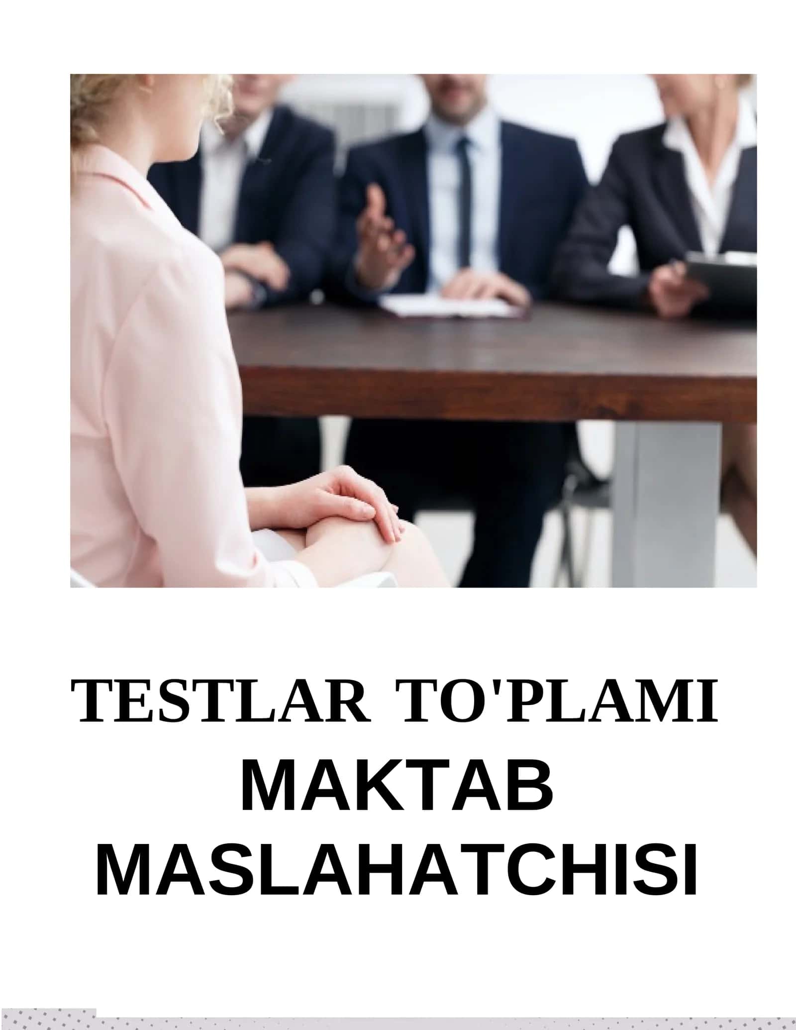 MAKTAB MASLAHATCHISI TASHKILIY-PEDAGOGIK VA KOMMUNIKATIV KO'NIKMALAR
