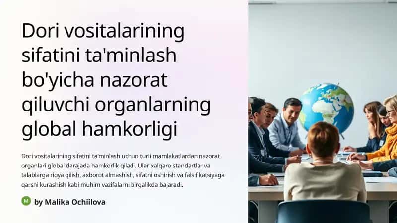 Dori vositalari sifatini ta'minlash nazorat organlari