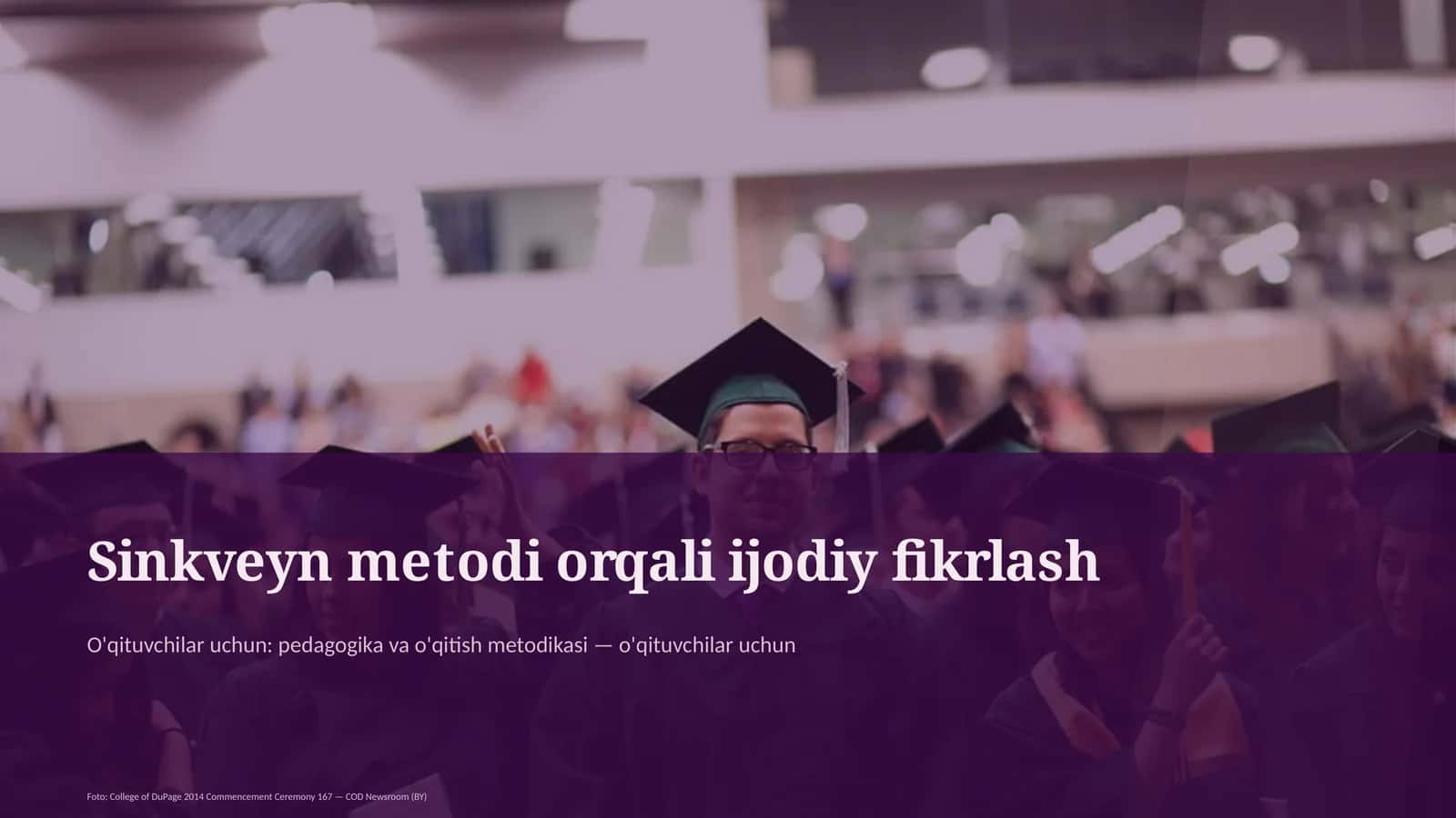 Sinkveyn metodi orqali ijodiy fikrlash