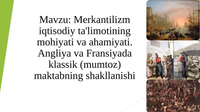 Merkantilizm