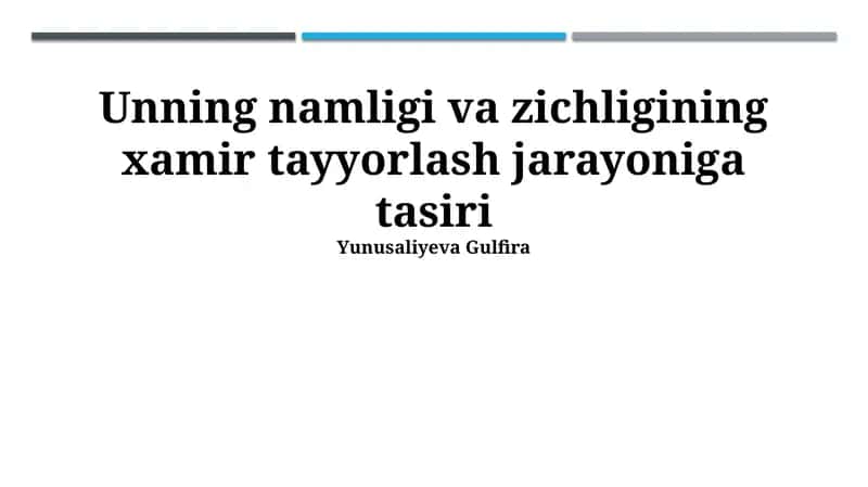 Un omillarining ta'siri