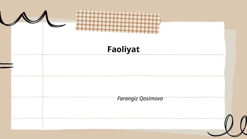 Tadbirlar rejalashtirish
