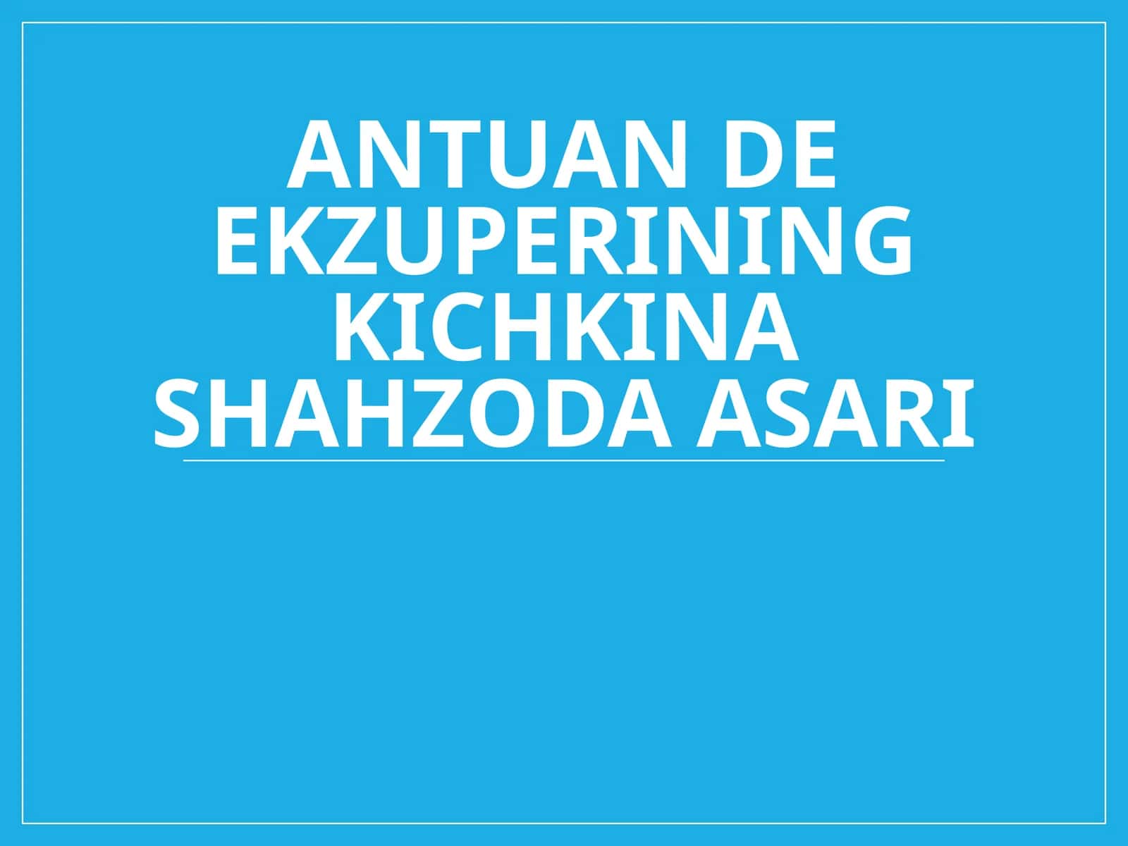 Kichkina shahzoda