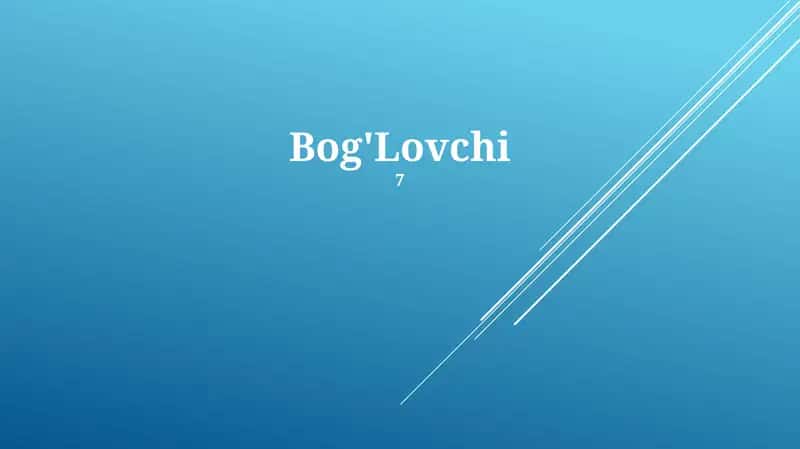 Bog'Lovchi