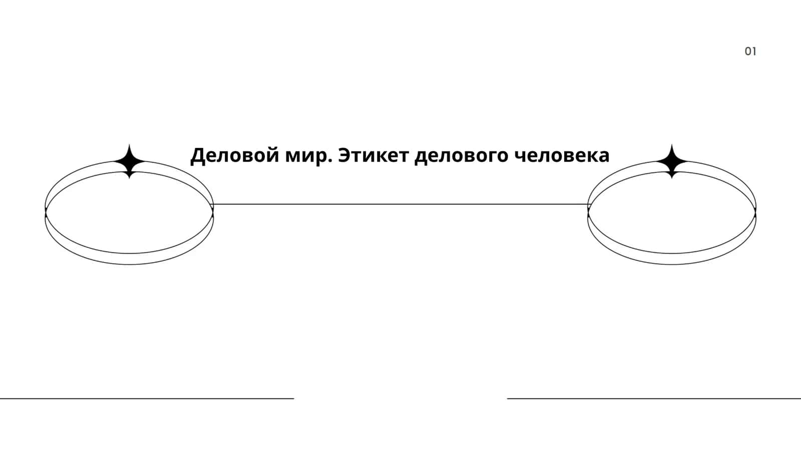 Деловой мир. Этикет делового человека