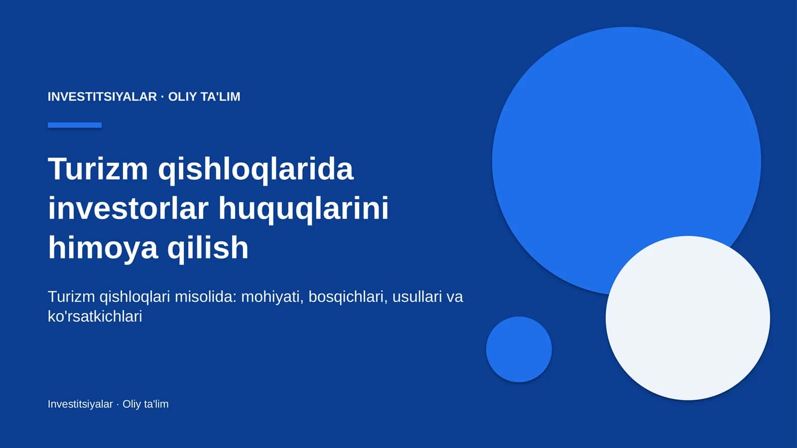 turizm qishloqlarida investorlar huquqlarini himoya qilish 3814