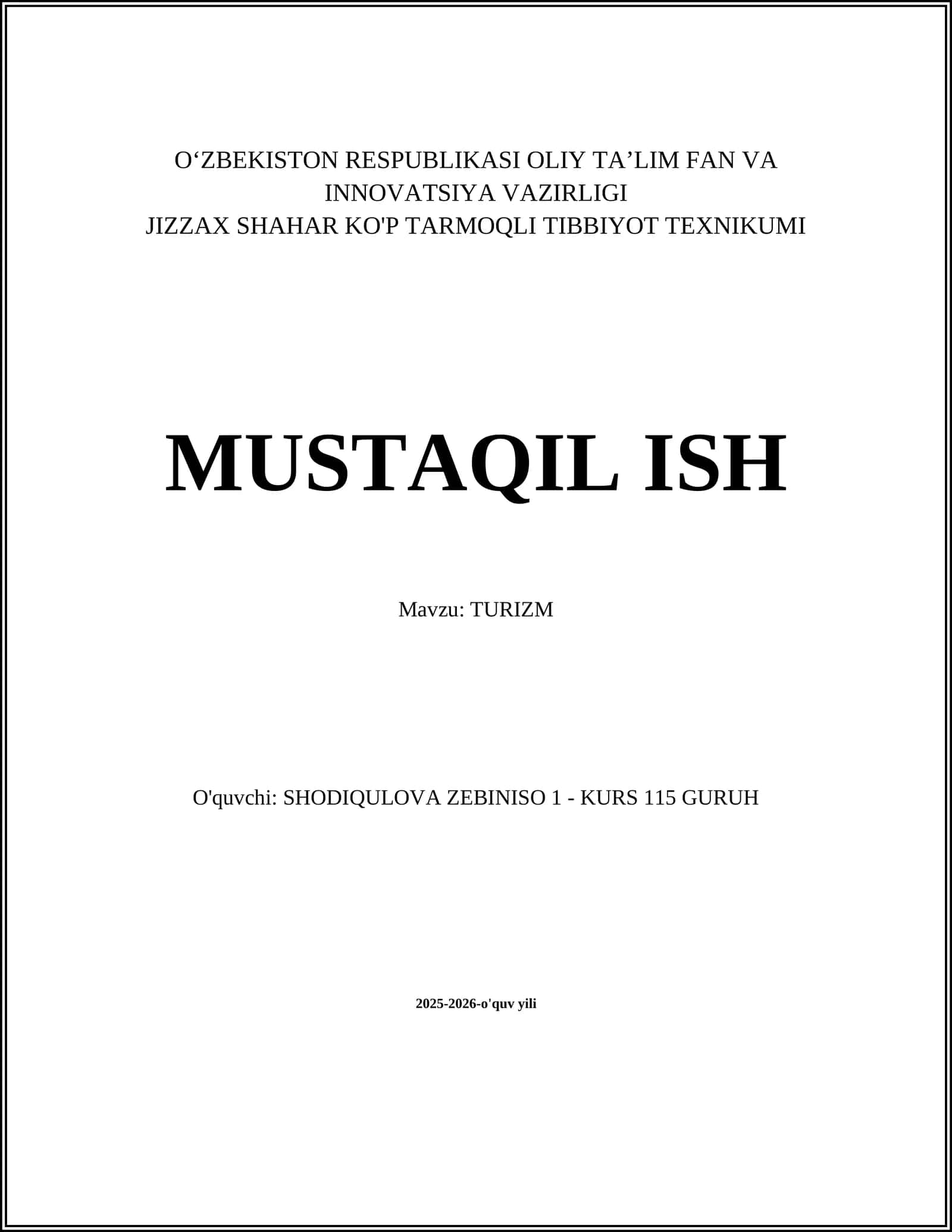 TURIZM