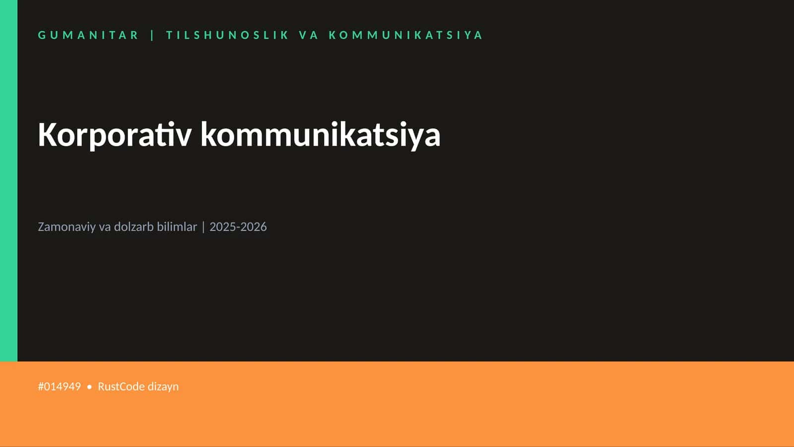 Korporativ kommunikatsiya