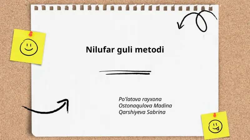 Nilufar guli metodi