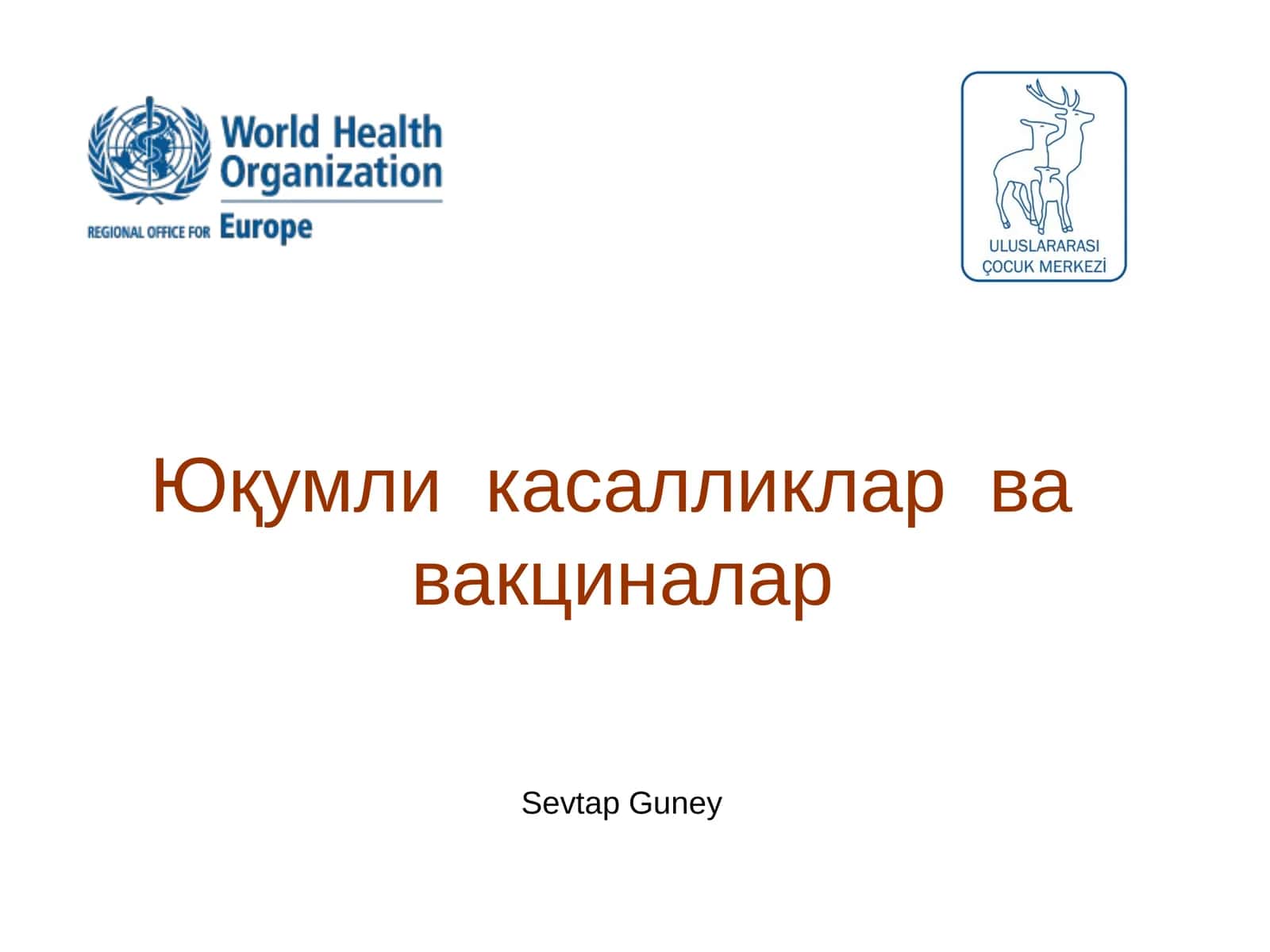 Юқумли касалликлар ва вакциналар