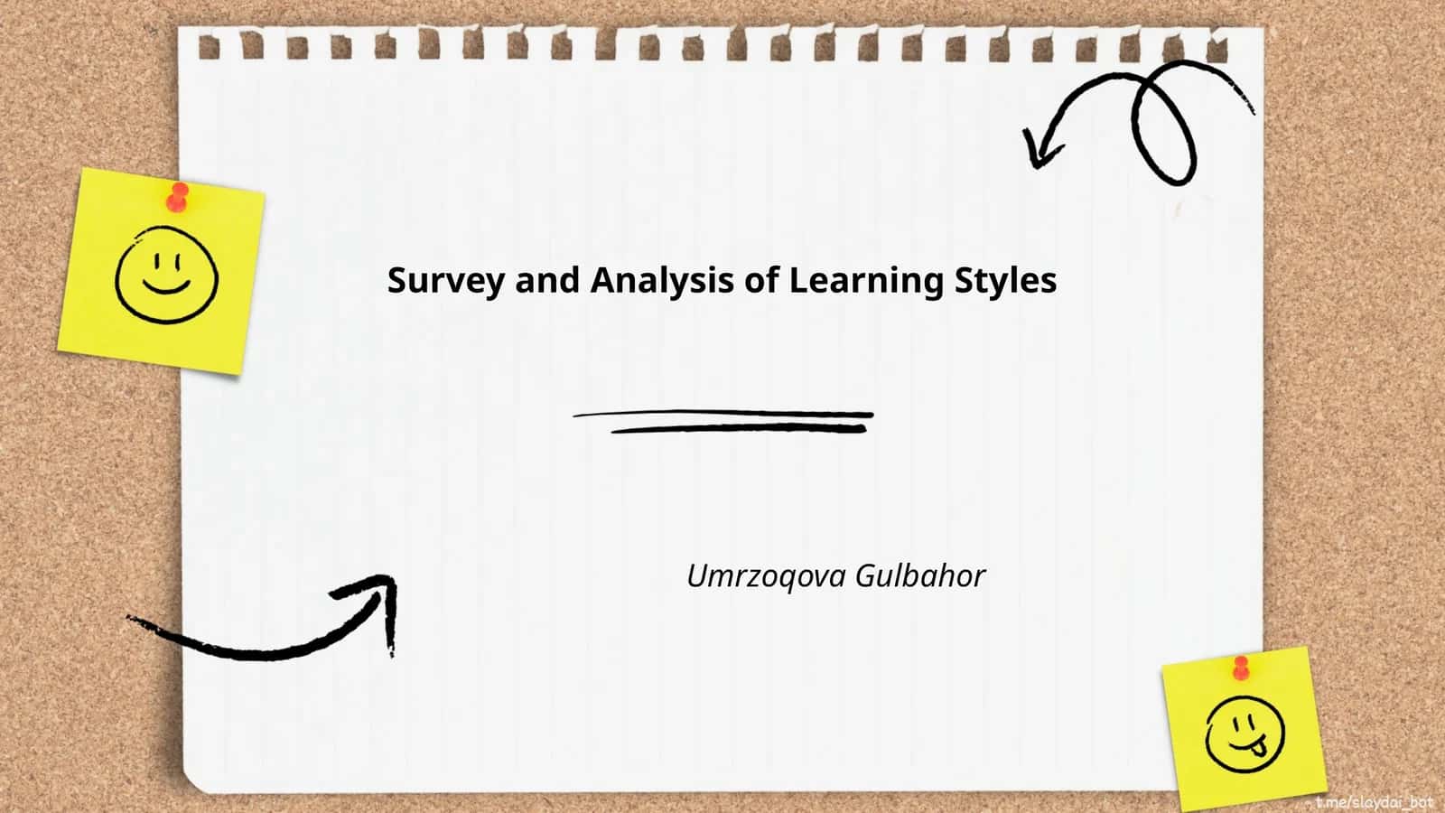 Survey and Analysis of Learning Styles