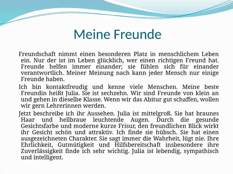 Meine Freunde