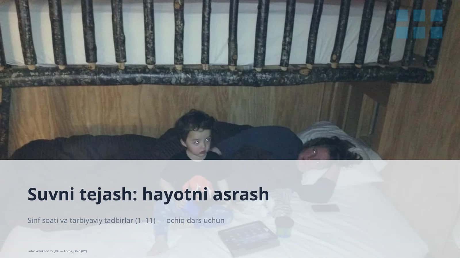 Suvni tejash: hayotni asrash