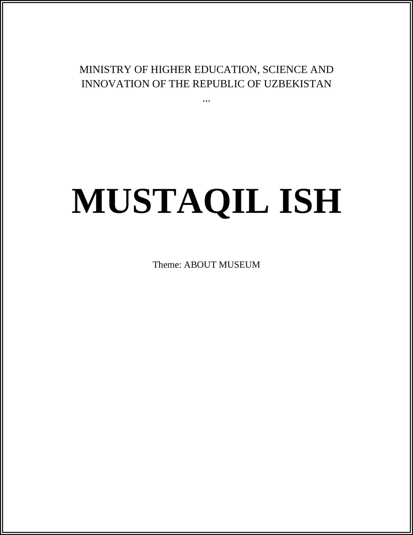 Learn about the history of museums