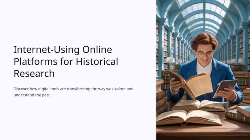 Internet-Using Online Platforms for Historical Research