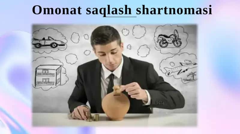 Omonatsaqlashshartnomasi