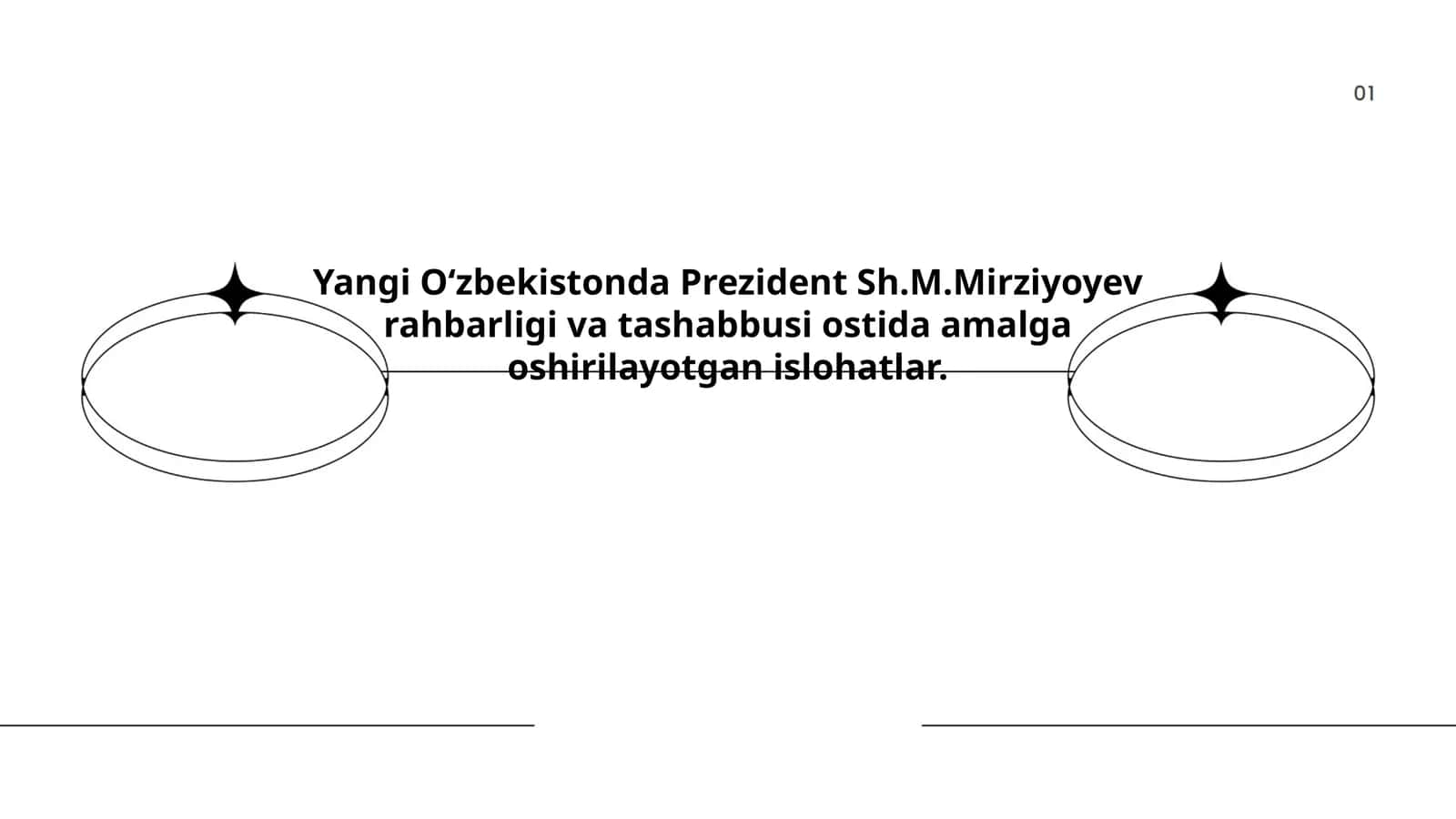 Yangi O‘zbekistonda Prezident Sh.M.Mirziyoyev rahbarligi va tashabbusi ostida amalga oshirilayotgan islohatlar