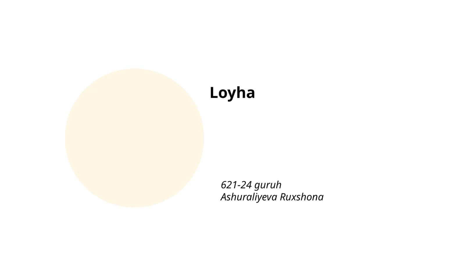 Loyha
