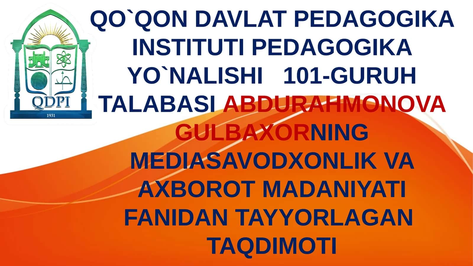 MEDIANING AUDITORYAGA TA`SIRI