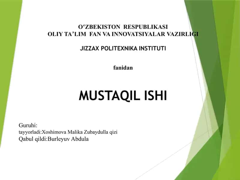 Qurilish loyihalarida tavakkalchilik va risklarni boshqarishning nazariy asoslari va amaliy mexanizmlari