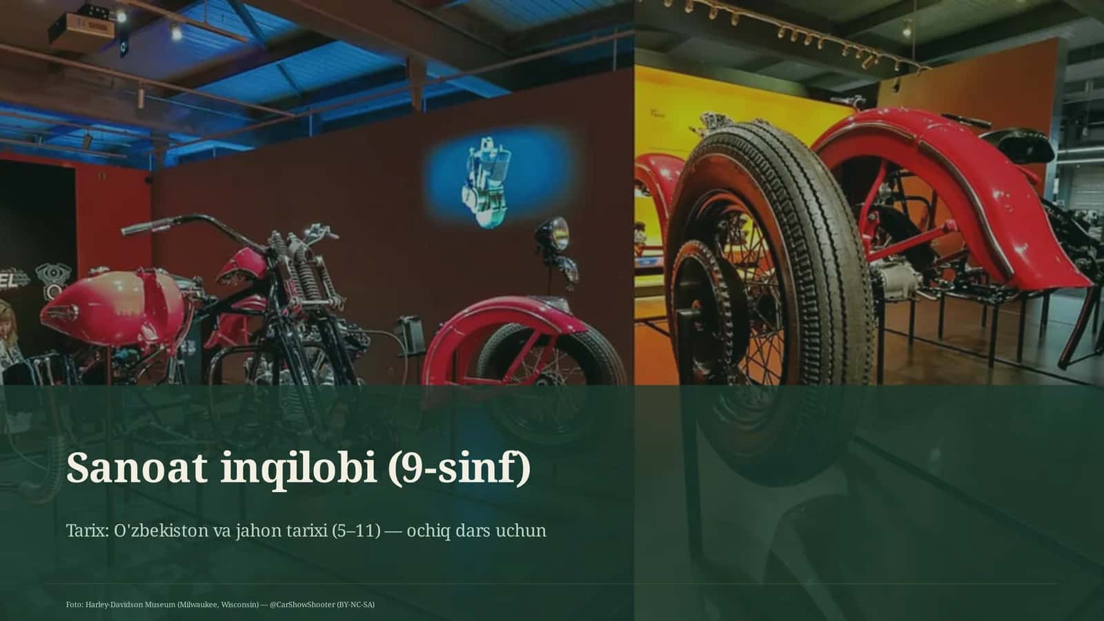 Sanoat inqilobi (9-sinf)