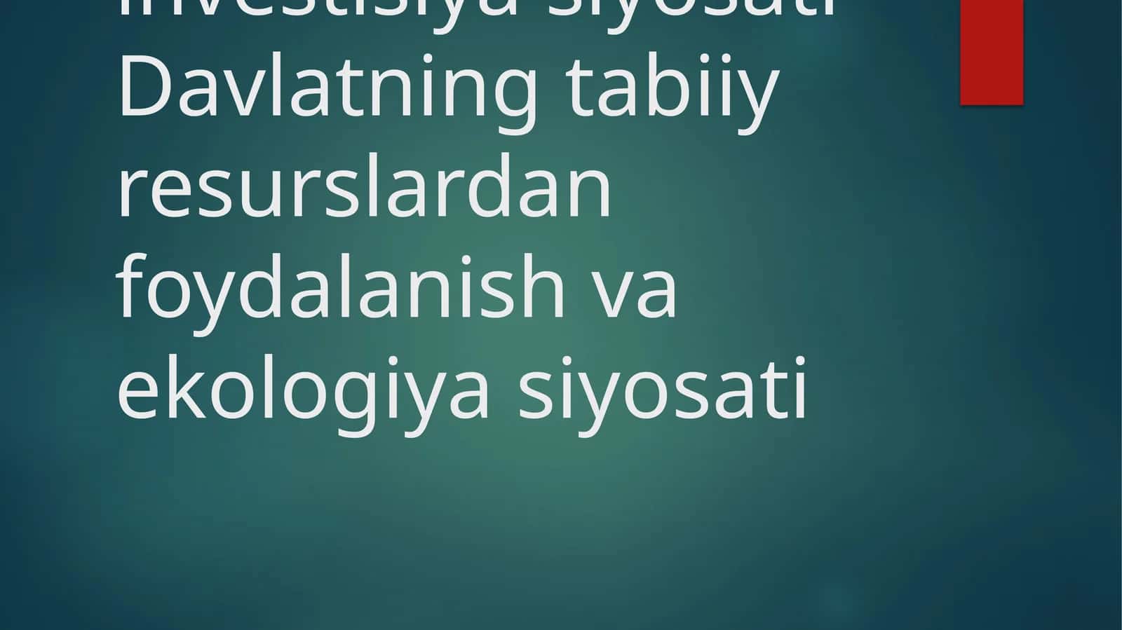Transport-logistikasiyosatining asosiy maqsadlari